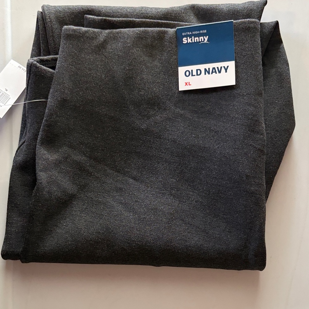 Old Navy Charcoal Skinny Pants XL